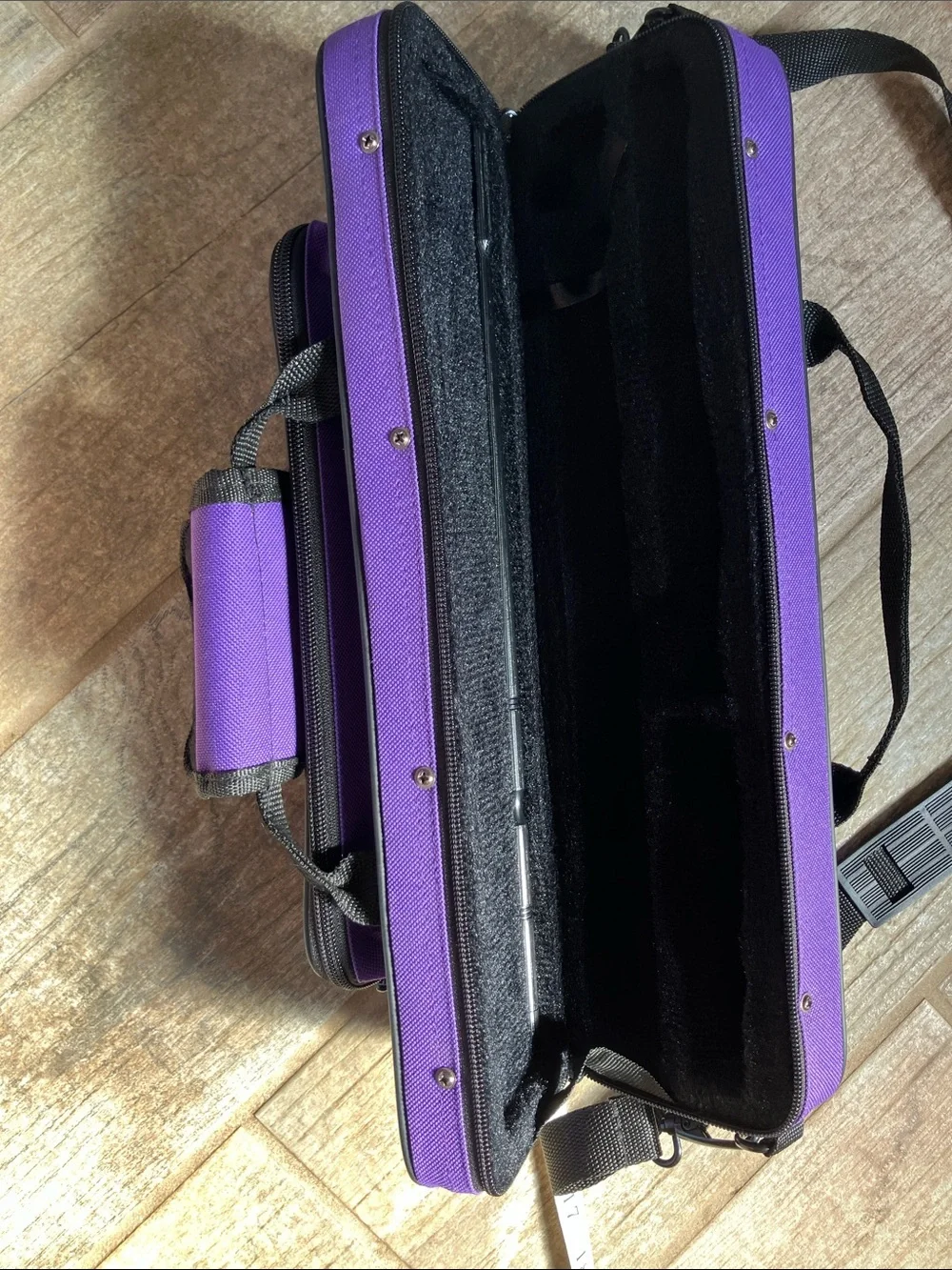 SKY Purple C Flute Lightweight Case w Handle/Strap/Side Pocket